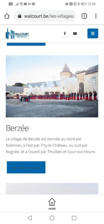 Maison D'Hote Les Notes Endormie Chambre Secrete Berzee Buitenkant foto